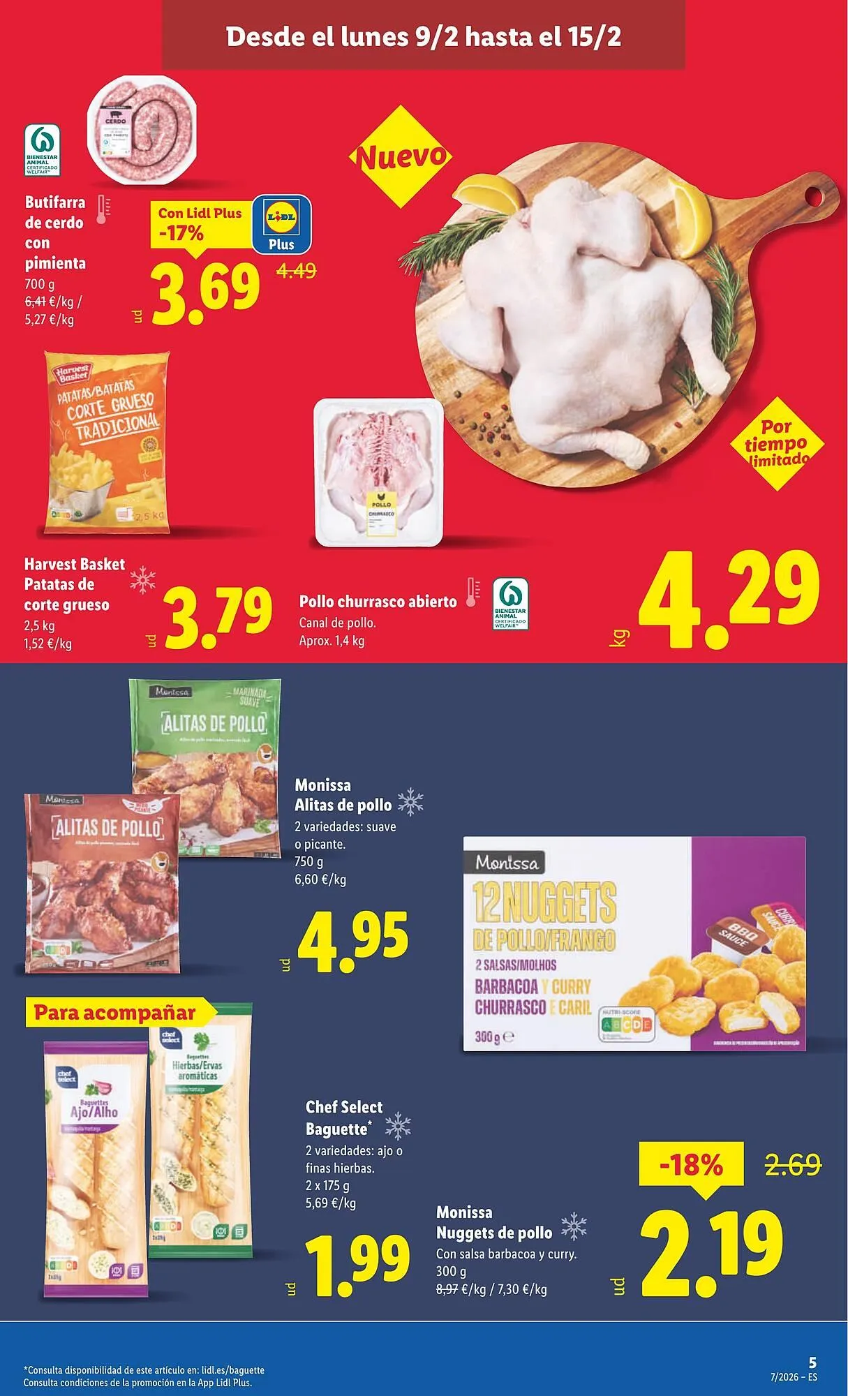 Catálogo de Catálogo Lidl 9 de febrero al 15 de febrero 2026 - Página 5