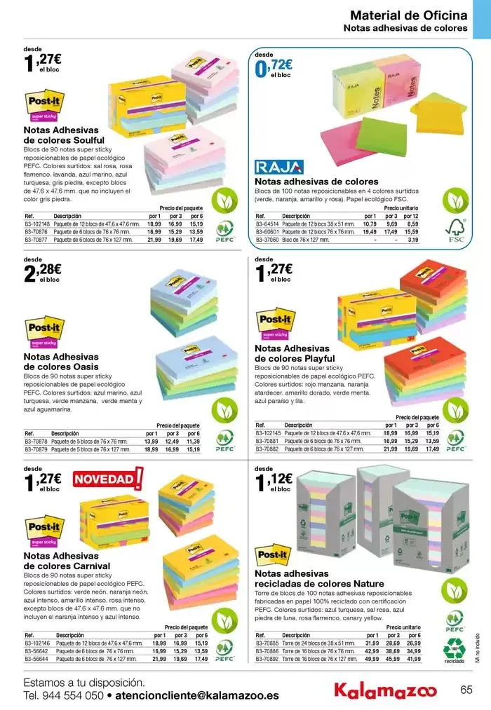 Catálogo de Staples Kalamazoo Catálogo General 9 de enero al 30 de septiembre 2025 - Página 65