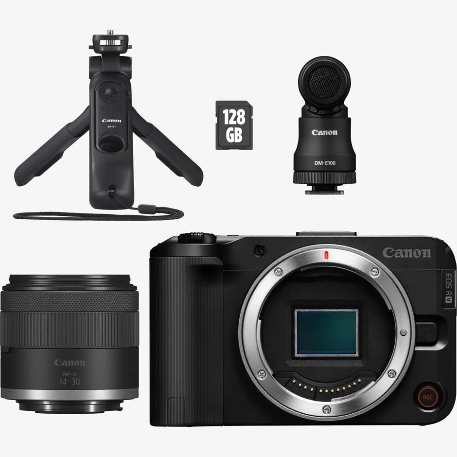 Kit de cámara mirrorless Canon EOS R50 V para creadores de contenido