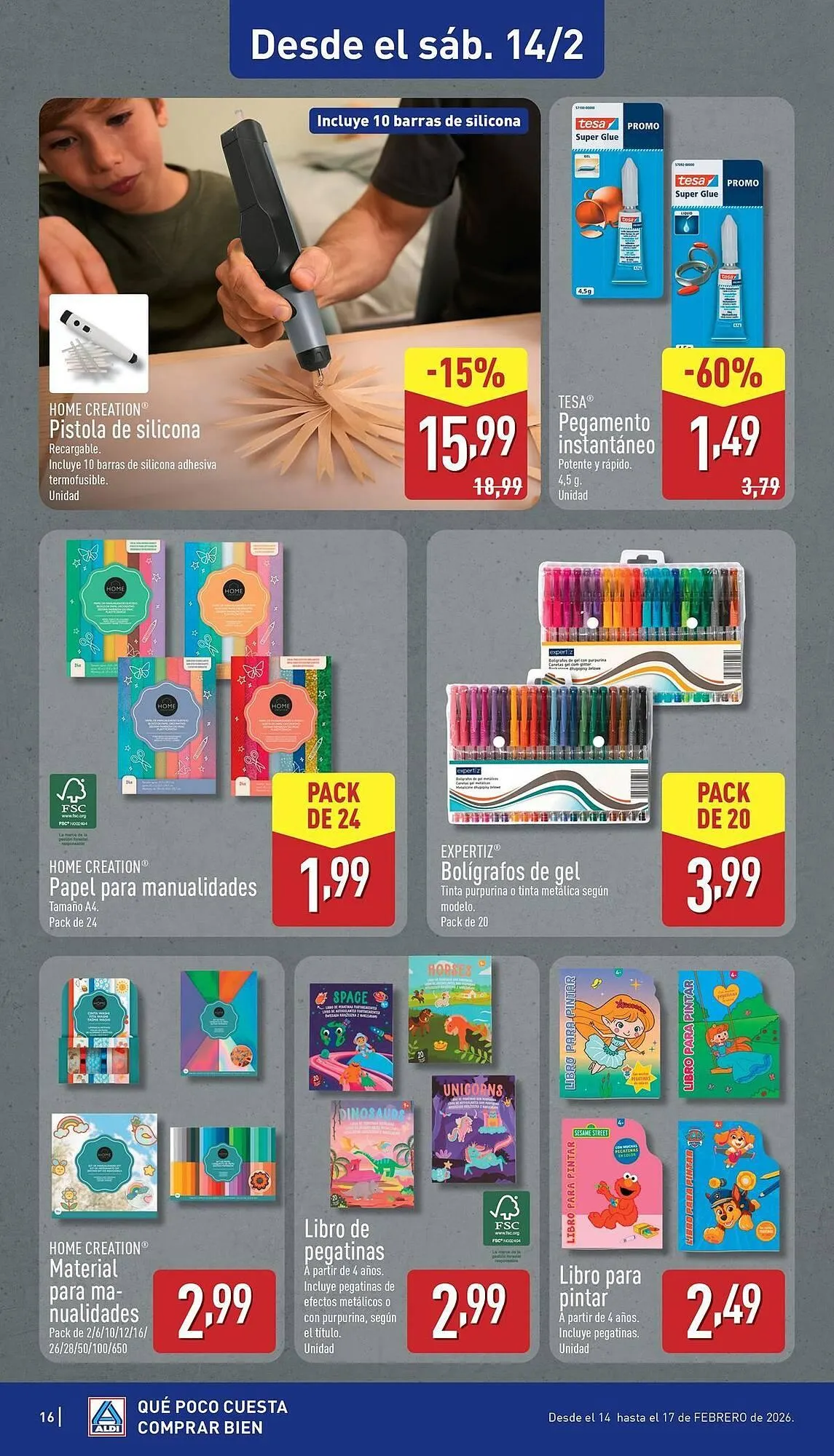 Catálogo de Folleto ALDI 9 de febrero al 15 de febrero 2026 - Página 16
