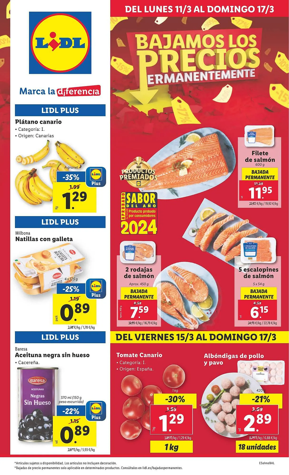Catálogo de Folleto Lidl 11 de marzo al 17 de marzo 2024 - Página 1