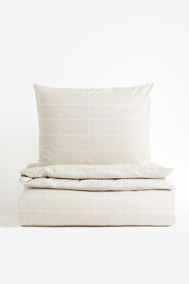Conjunto de funda nórdica individual de franela