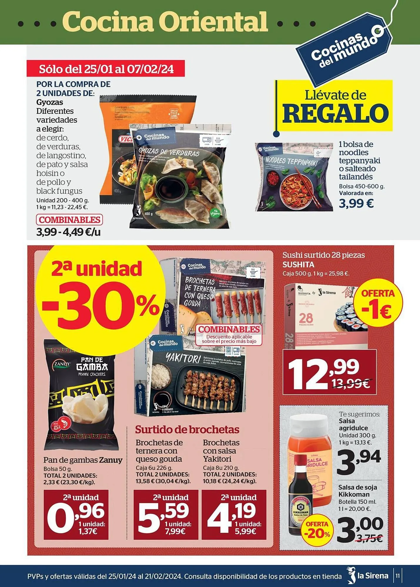 Catálogo de Folleto La Sirena 25 de enero al 21 de febrero 2024 - Página 11