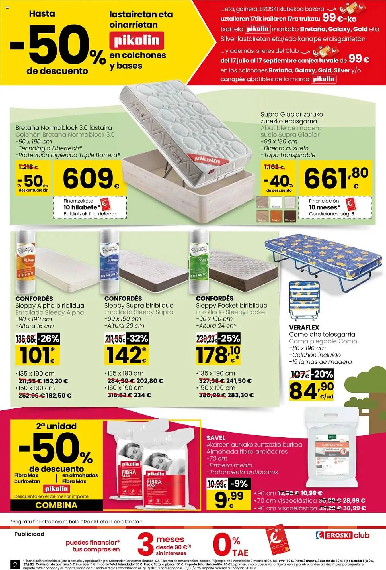 Catálogo de Folleto Eroski 17 de julio al 13 de agosto 2025 - Página 2
