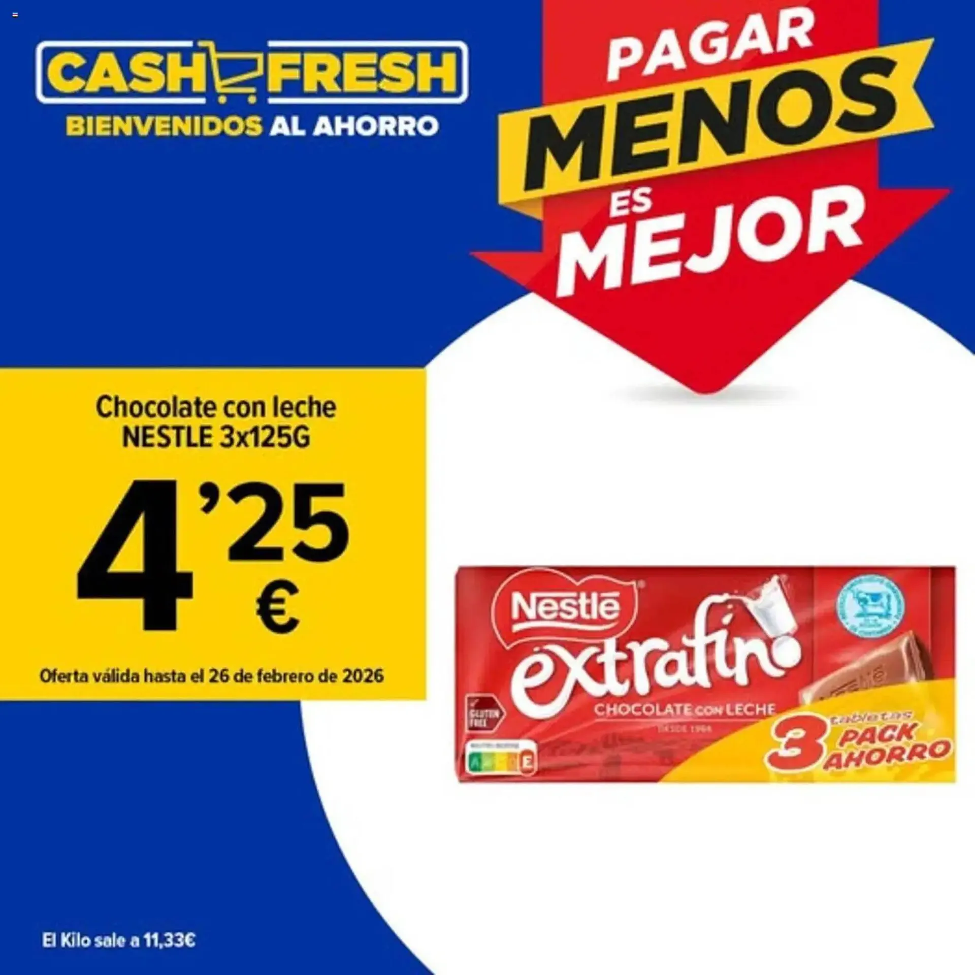 Catálogo de Folleto Cash Fresh 18 de febrero al 26 de febrero 2026 - Página 1