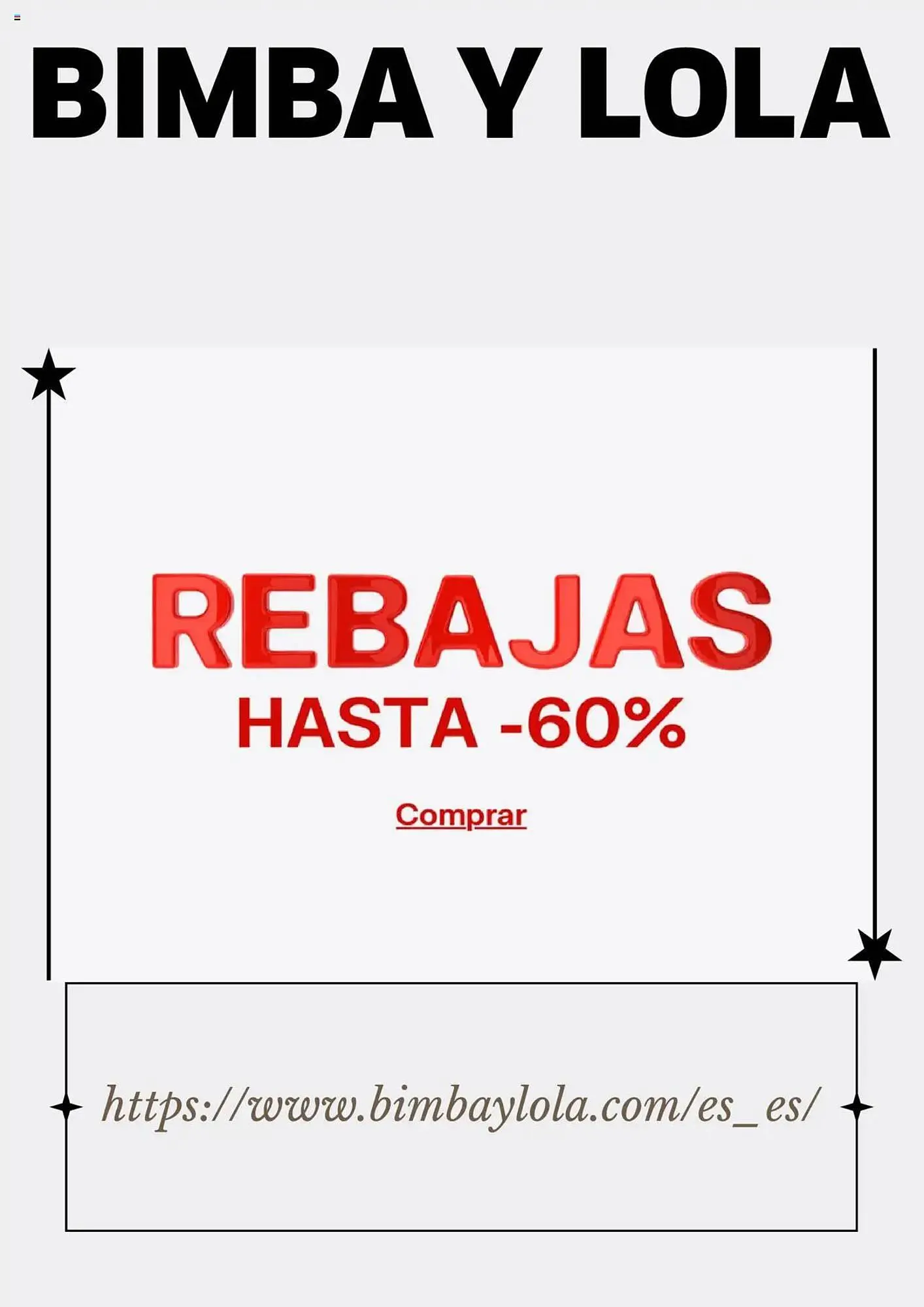 Catálogo de Folleto Bimba & Lola 27 de junio al 27 de julio 2025 - Página 1