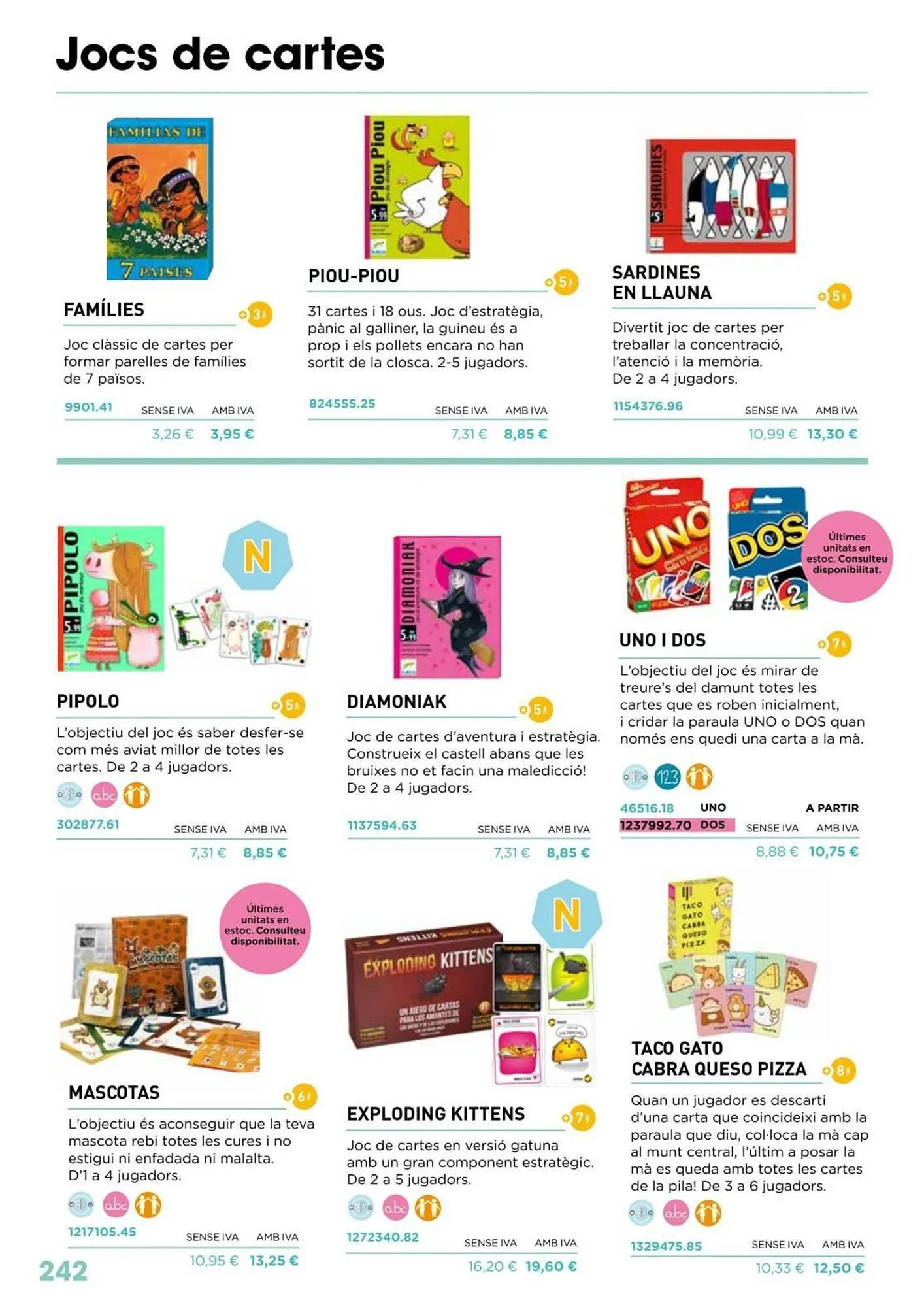 Catálogo de Folleto Abacus 22 de mayo al 28 de febrero 2024 - Página 244