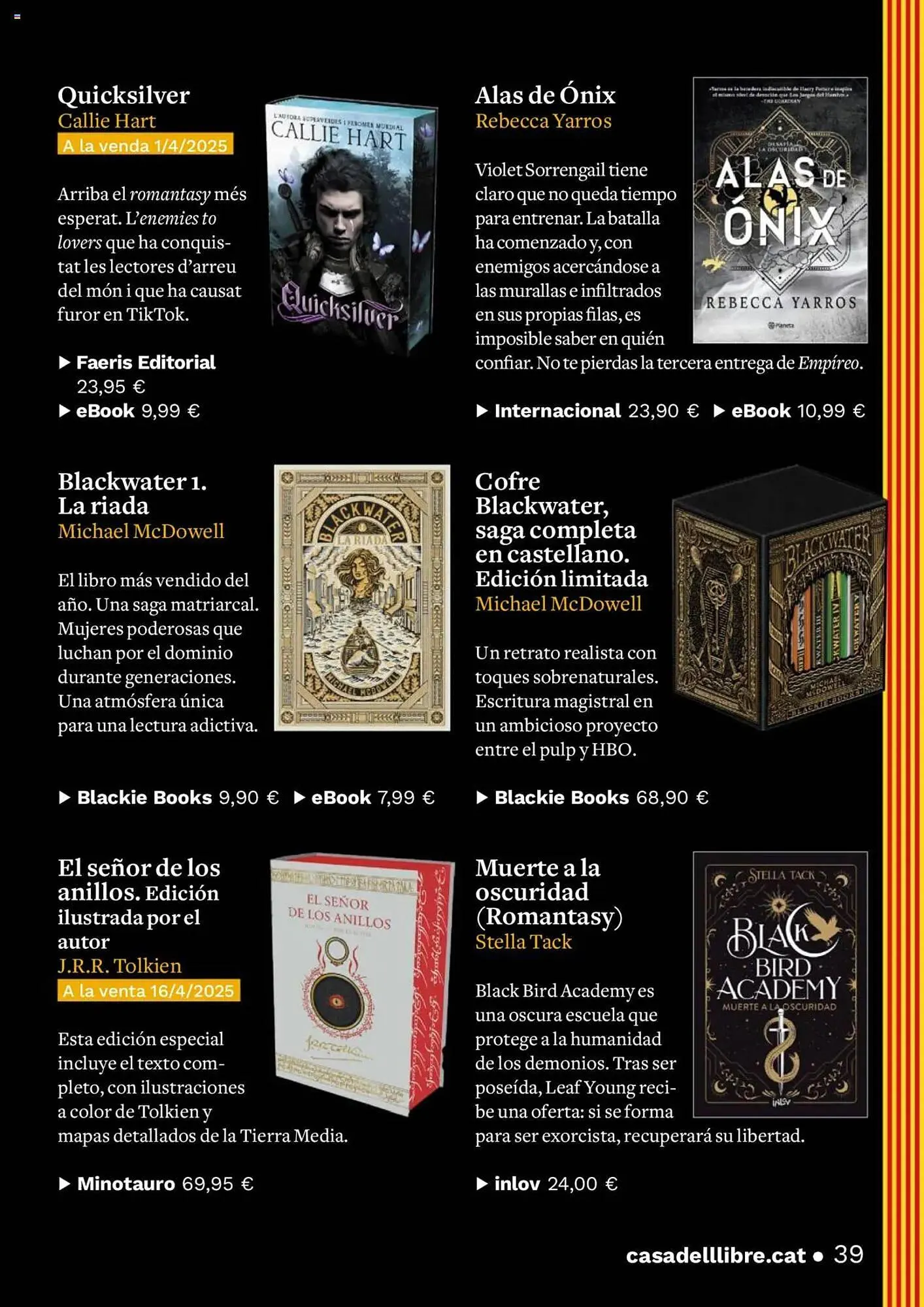 Catálogo de Folleto Casa del Libro 7 de abril al 22 de abril 2025 - Página 39