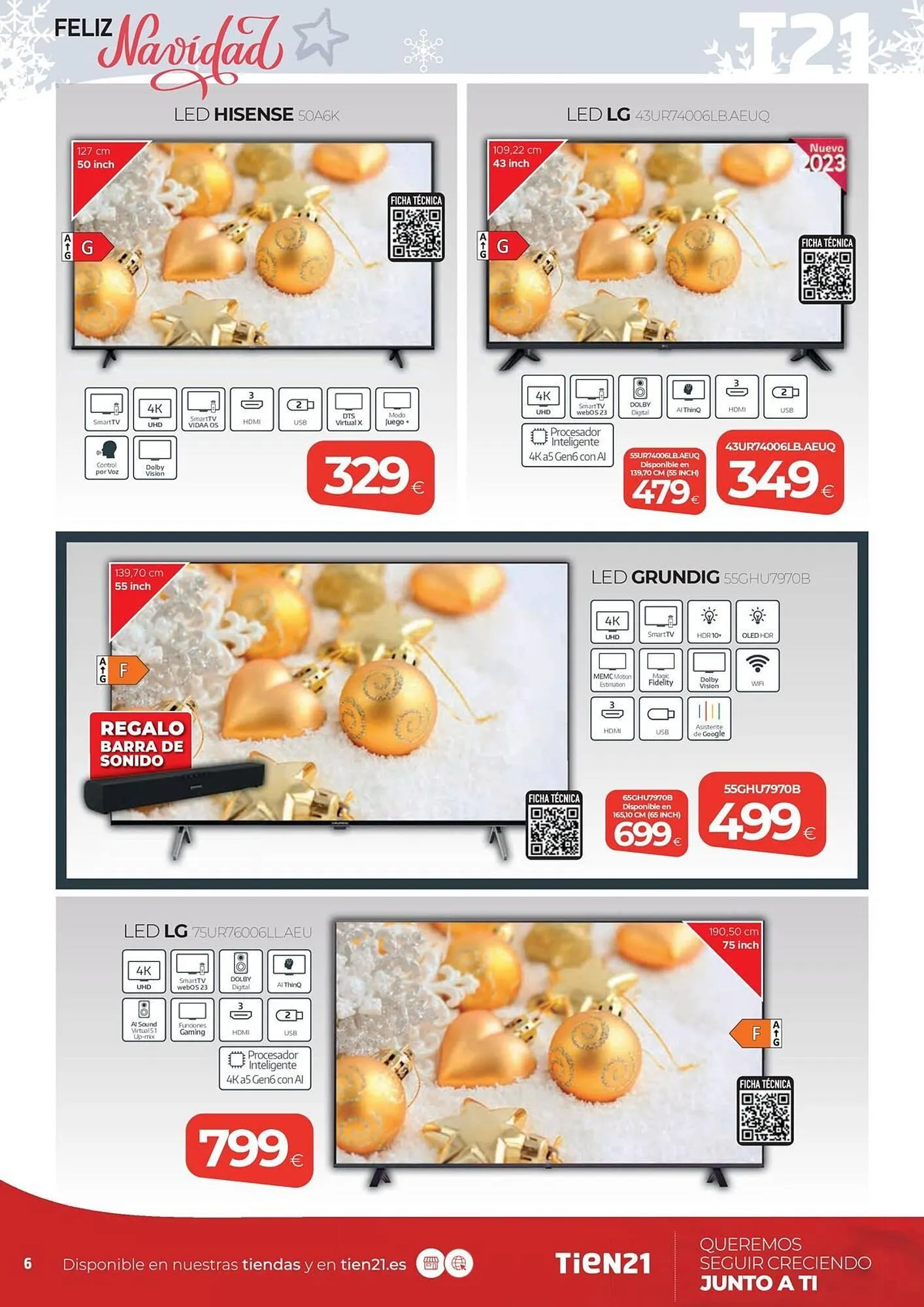 Catálogo de Folleto Tien 21 4 de diciembre al 5 de enero 2024 - Página 6