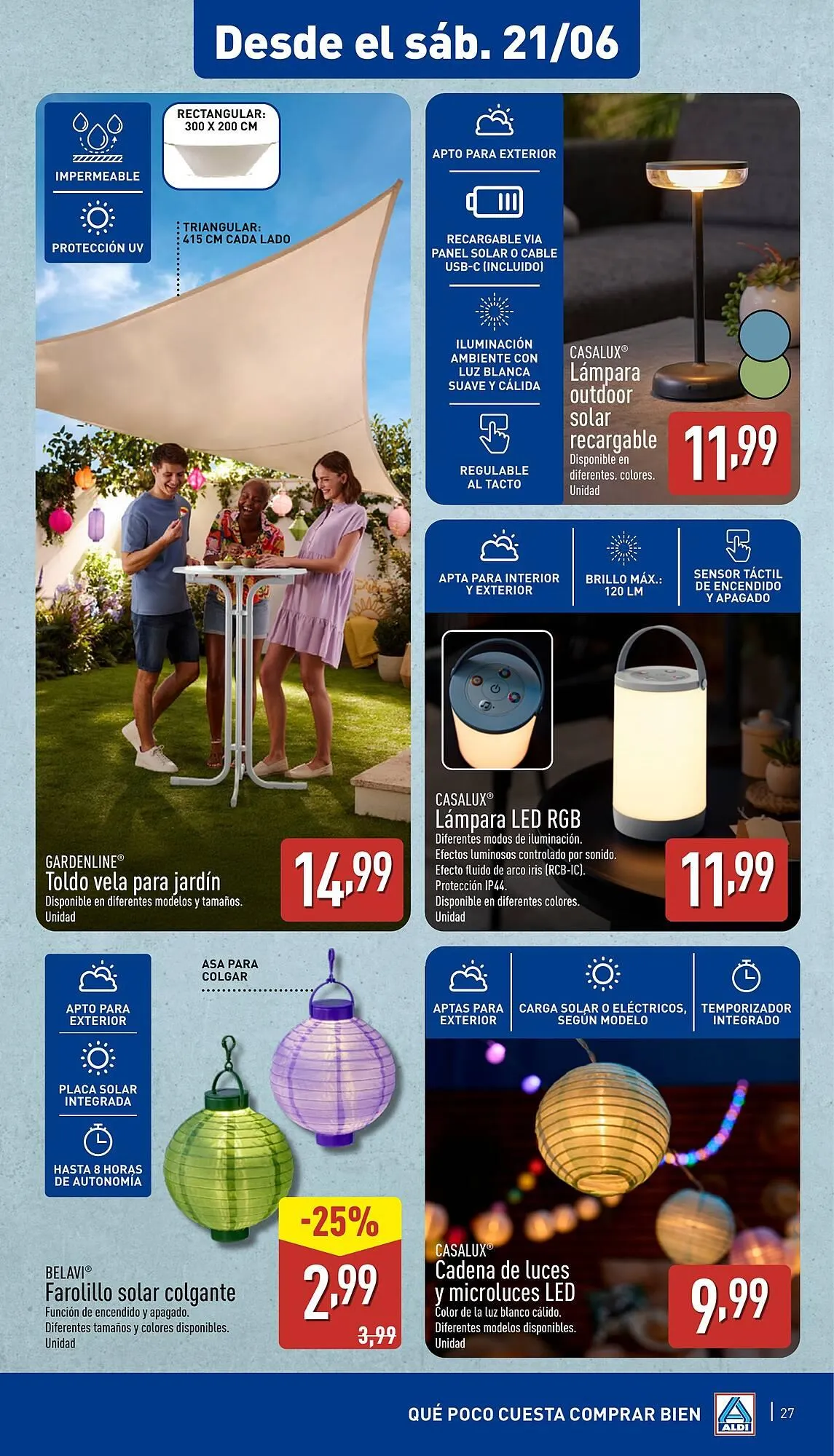 Catálogo de Folleto ALDI 16 de junio al 22 de junio 2025 - Página 27