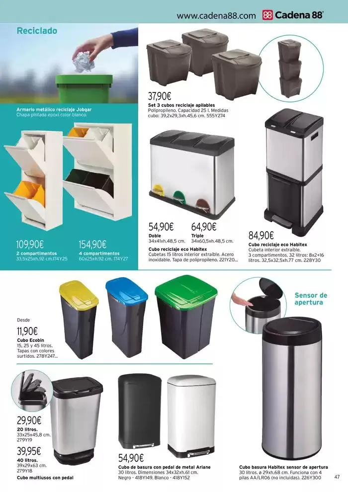 Catálogo de Renovación y mantenimiento del hogar 1 de enero al 31 de diciembre 2025 - Página 47