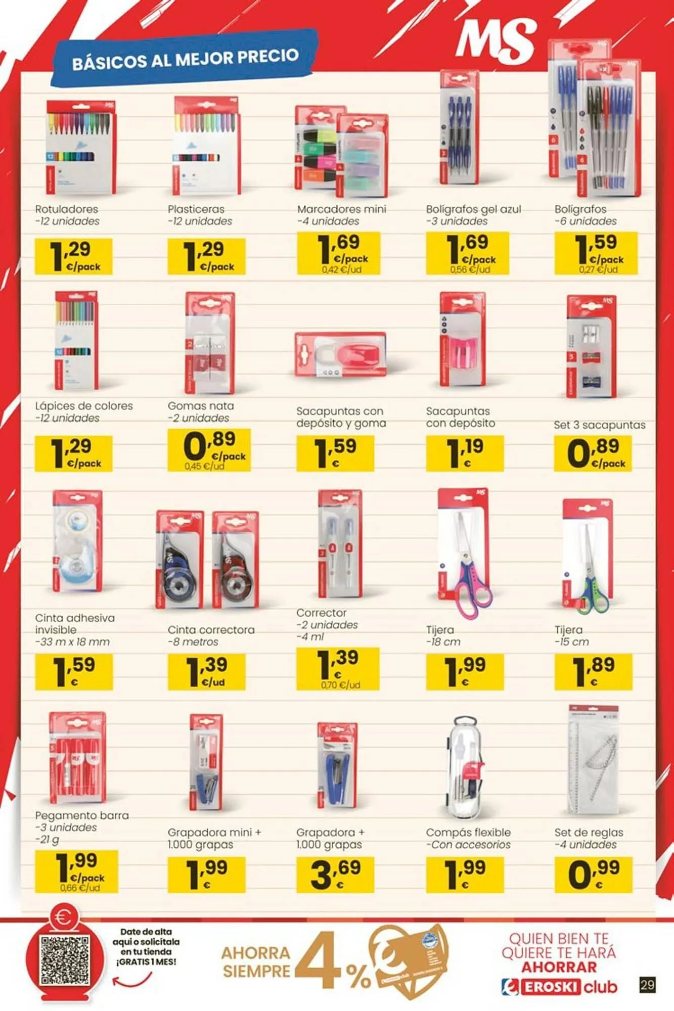 Catálogo de Folleto Eroski 21 de agosto al 17 de septiembre 2025 - Página 29