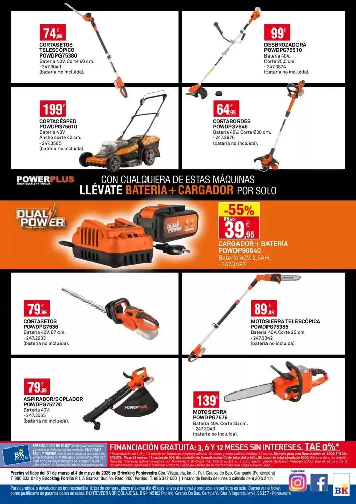 Catálogo de Bricoking Pontevedra y Porrino 3 de abril al 4 de mayo 2025 - Página 40