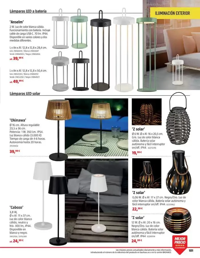 Catálogo de VERANO. Jardín, terraza, balcón.  26 de marzo al 20 de abril 2025 - Página 101