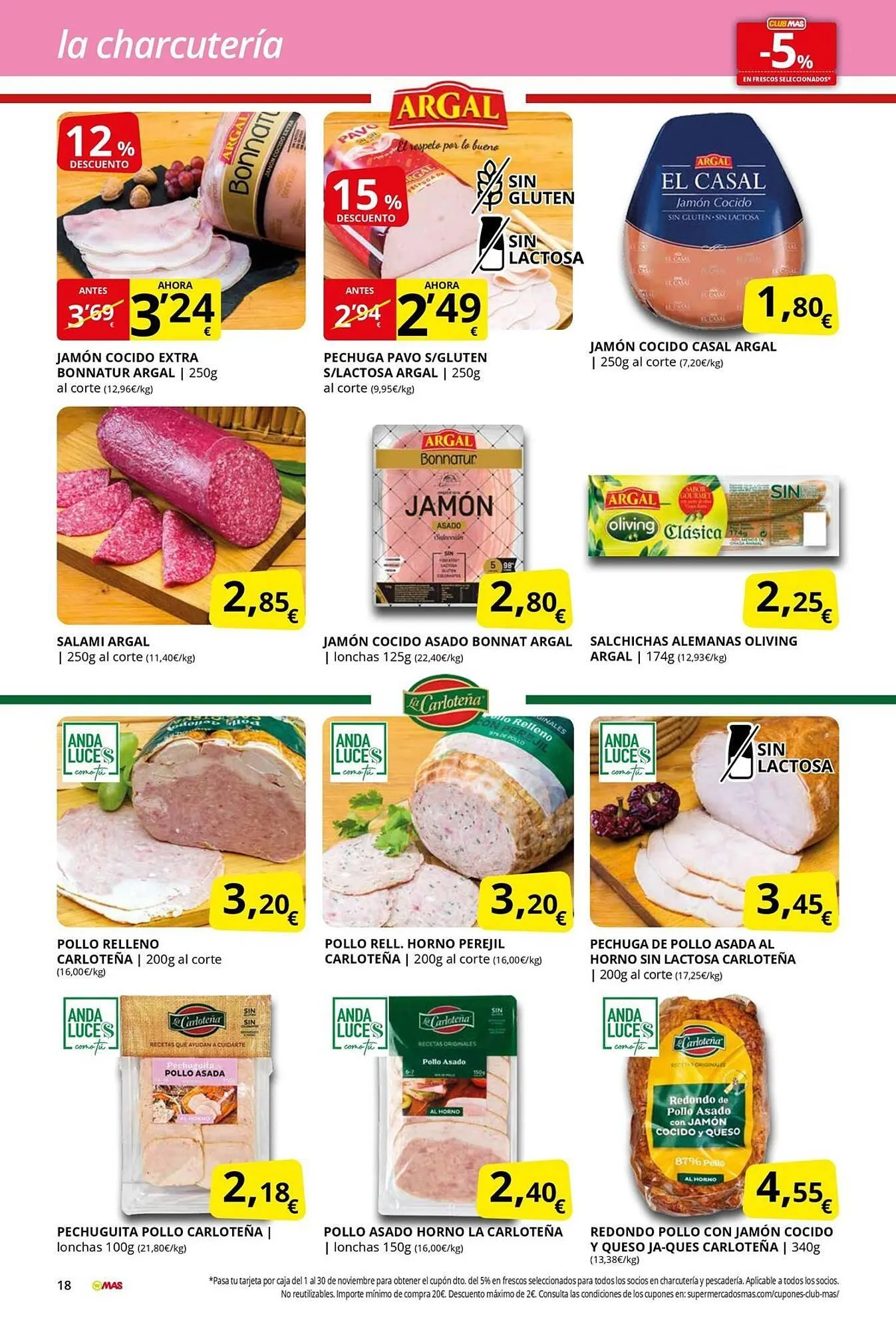 Catálogo de Folleto Supermercados MAS 31 de octubre al 30 de noviembre 2025 - Página 18