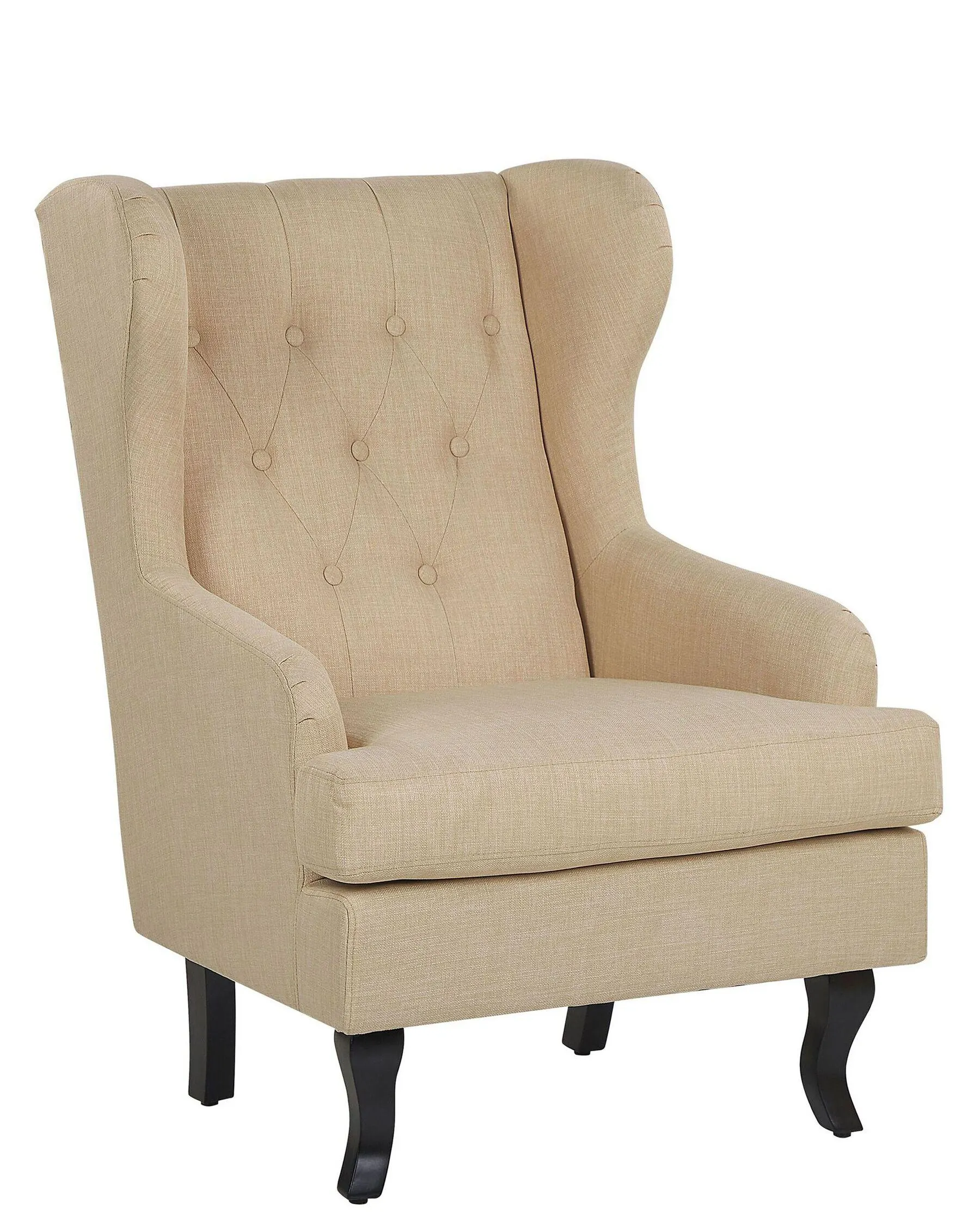 Sillón orejero ALTA Tela Beige