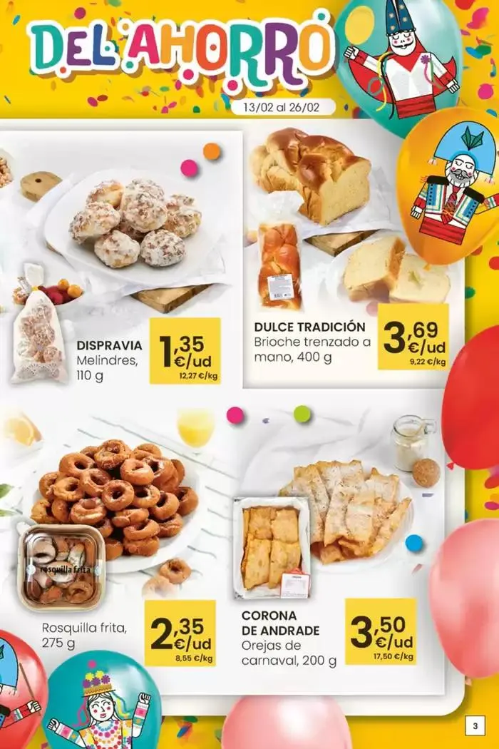 Catálogo de Carnaval del ahorro 13 de febrero al 25 de febrero 2025 - Página 3