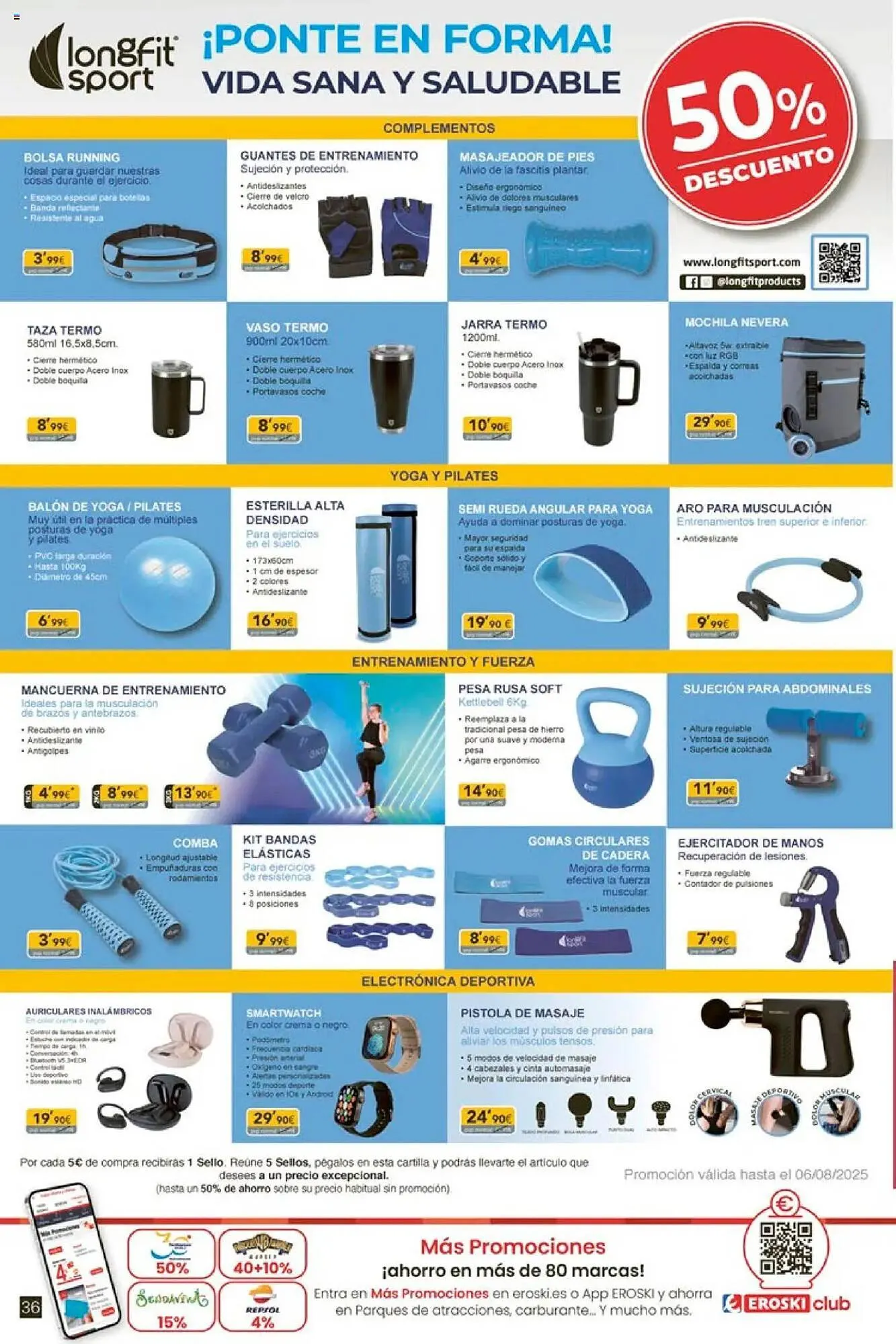Catálogo de Folleto Eroski 12 de junio al 16 de julio 2025 - Página 36