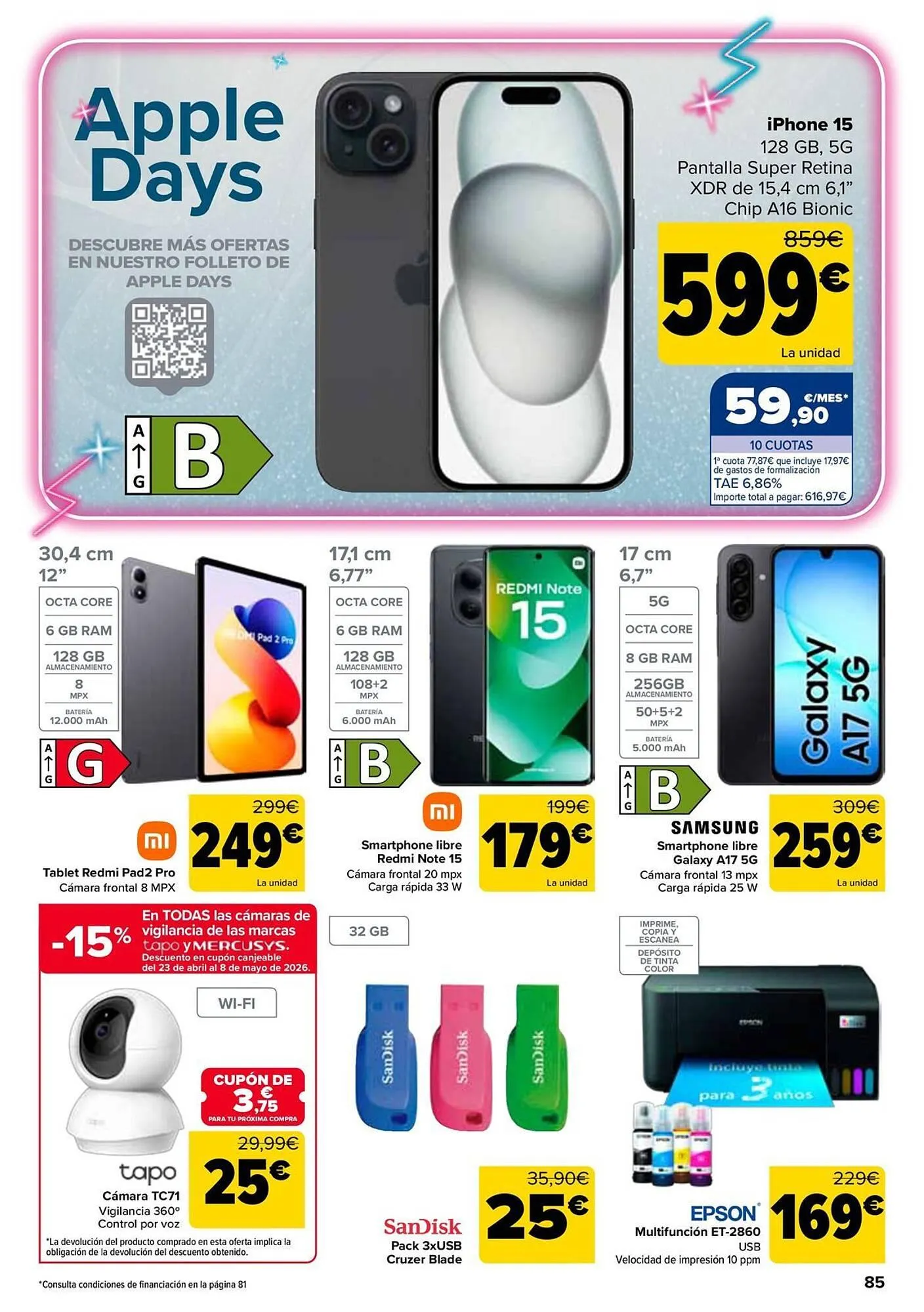 Catálogo de Folleto Carrefour 7 de abril al 22 de abril 2026 - Página 83