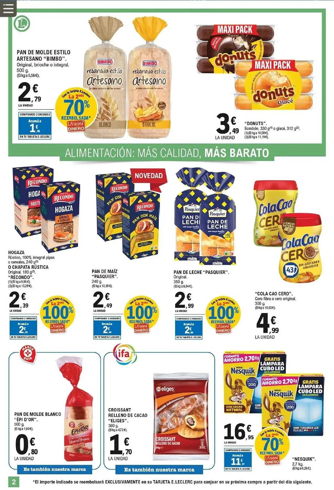 Catálogo de Catálogo E.Leclerc 25 de marzo al 5 de abril 2026 - Página 2
