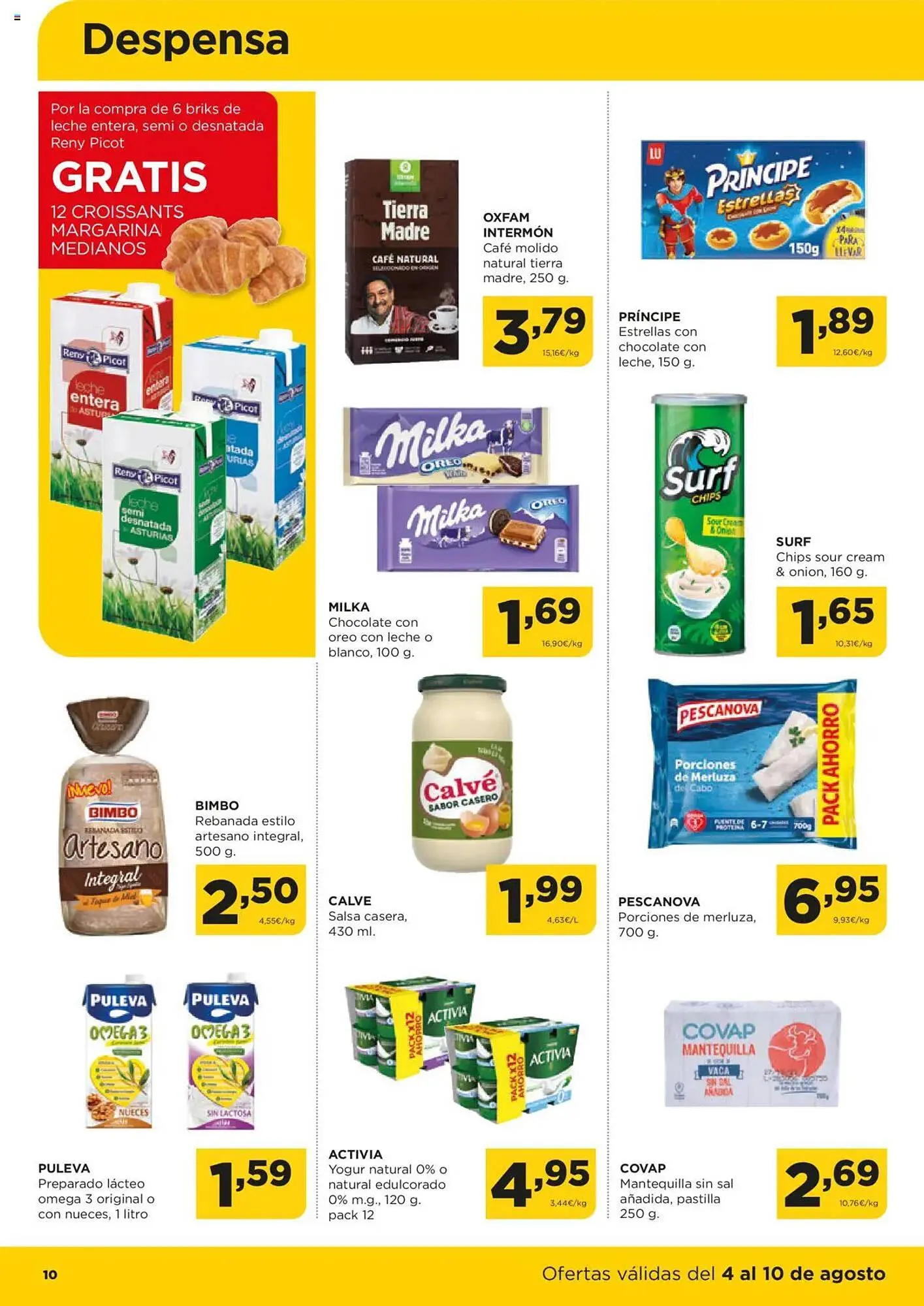 Catálogo de Folleto Alimerka 4 de agosto al 10 de agosto 2025 - Página 10