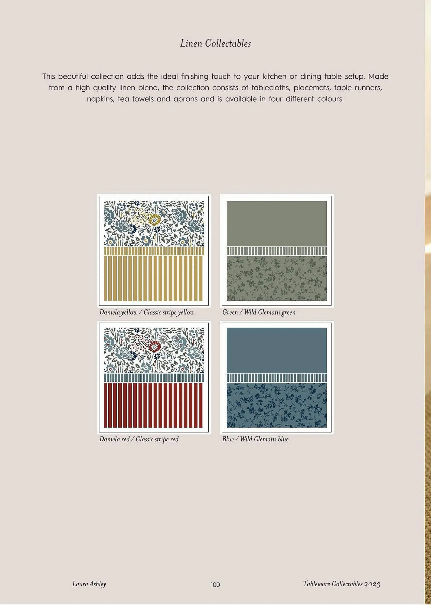 Catálogo de Folleto Laura Ashley 20 de julio al 31 de diciembre 2023 - Página 100