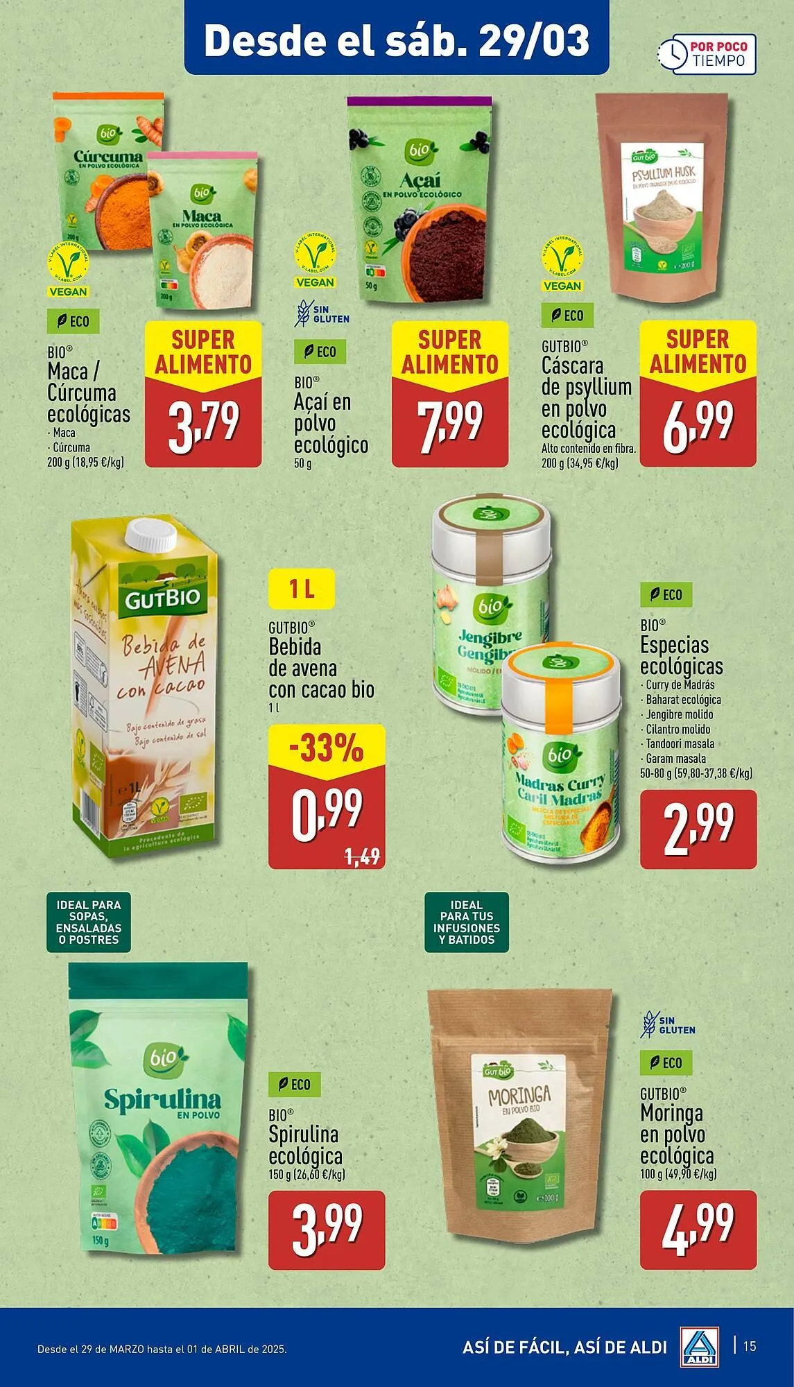 Catálogo de Folleto ALDI 26 de marzo al 1 de abril 2025 - Página 15