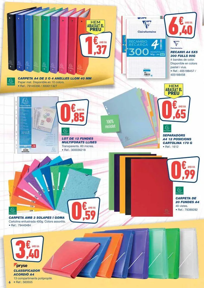 Catálogo de Tornem al col.le a preus de bojos! 22 de agosto al 9 de septiembre 2024 - Página 6