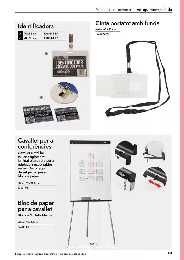 Catálogo de Catàleg Escolar 2025-2026 6 de mayo al 31 de diciembre 2026 - Página 161