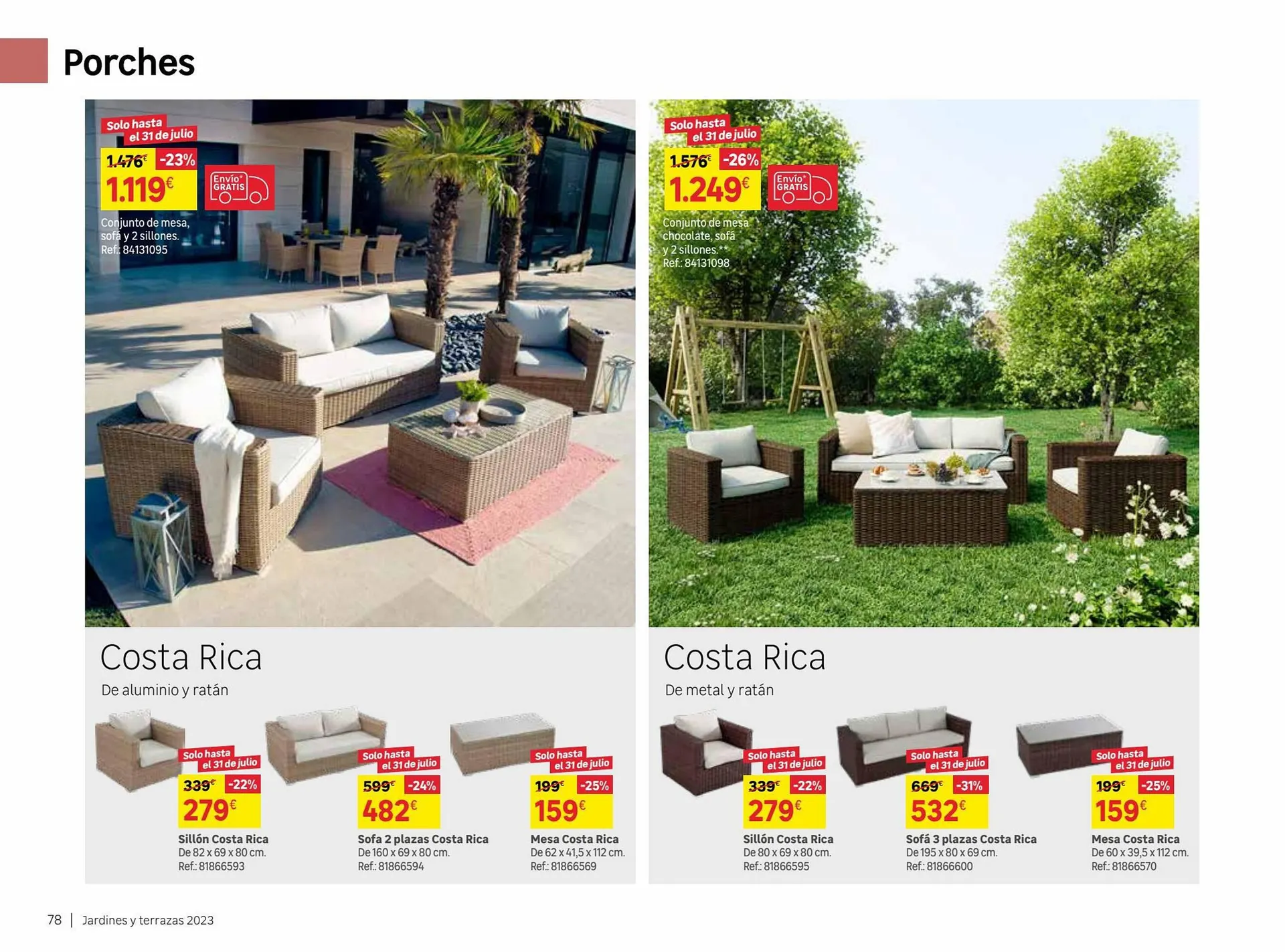 Catálogo de Folleto Leroy Merlin 9 de junio al 31 de julio 2023 - Página 78