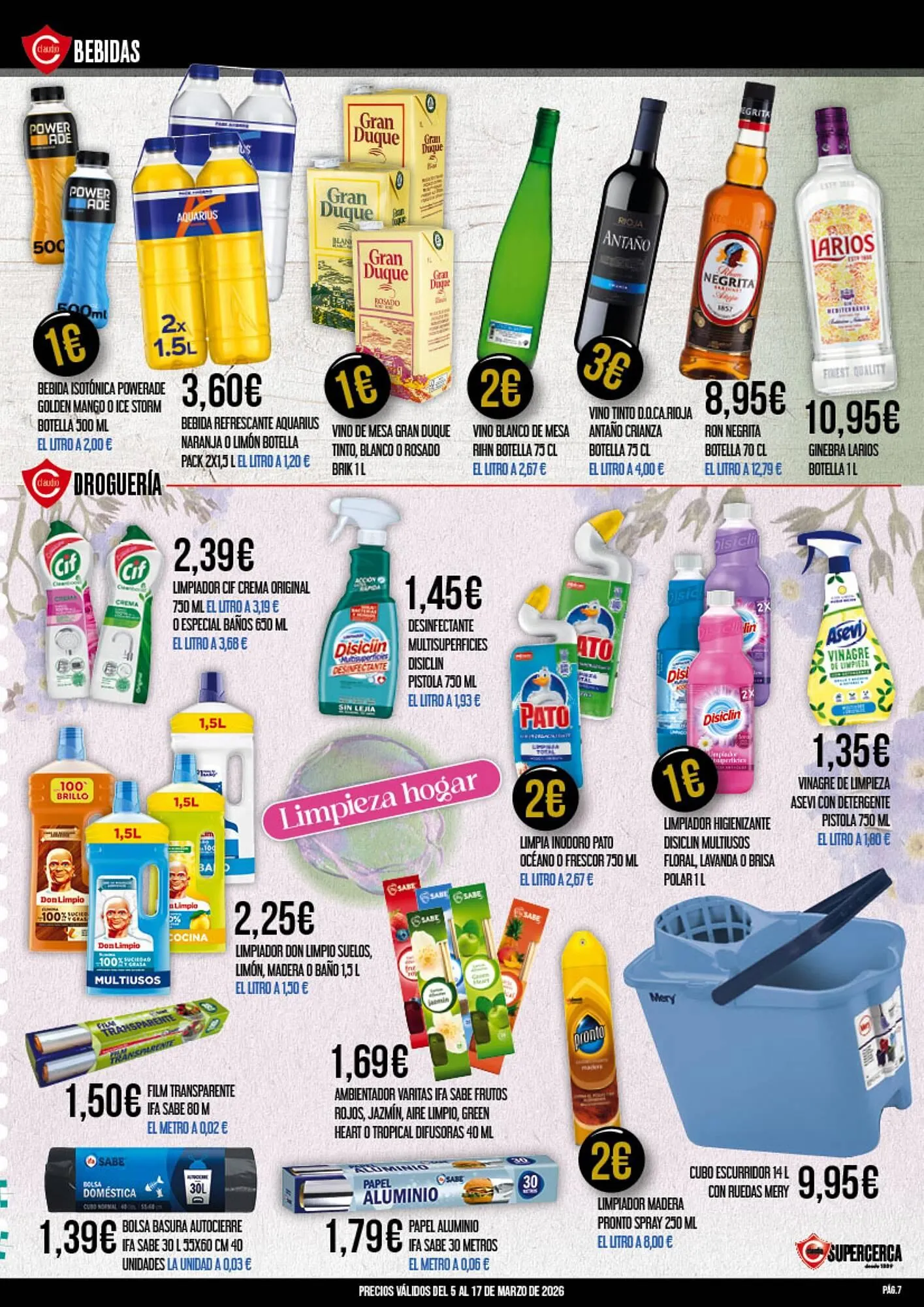 Catálogo de Folleto Claudio 5 de marzo al 17 de marzo 2026 - Página 7