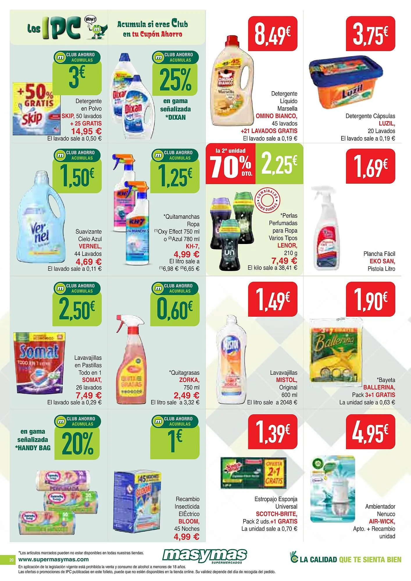 Catálogo de Folleto Masymas 29 de mayo al 25 de junio 2025 - Página 20