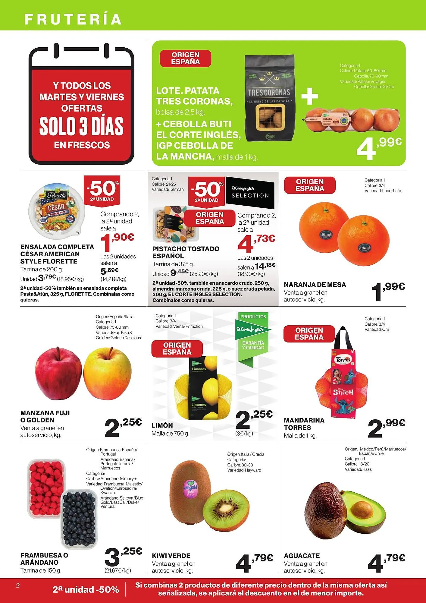 Catálogo de Folleto El Corte Inglés 27 de marzo al 9 de abril 2025 - Página 2