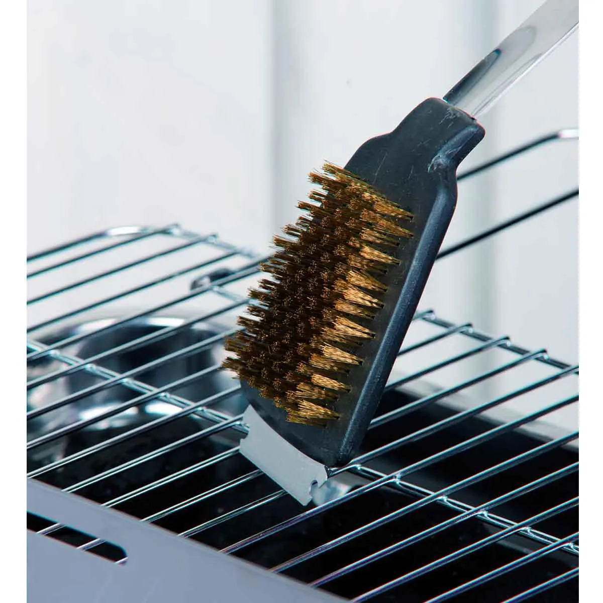 Cepillo limpia barbacoas Kinzo 2 en 1