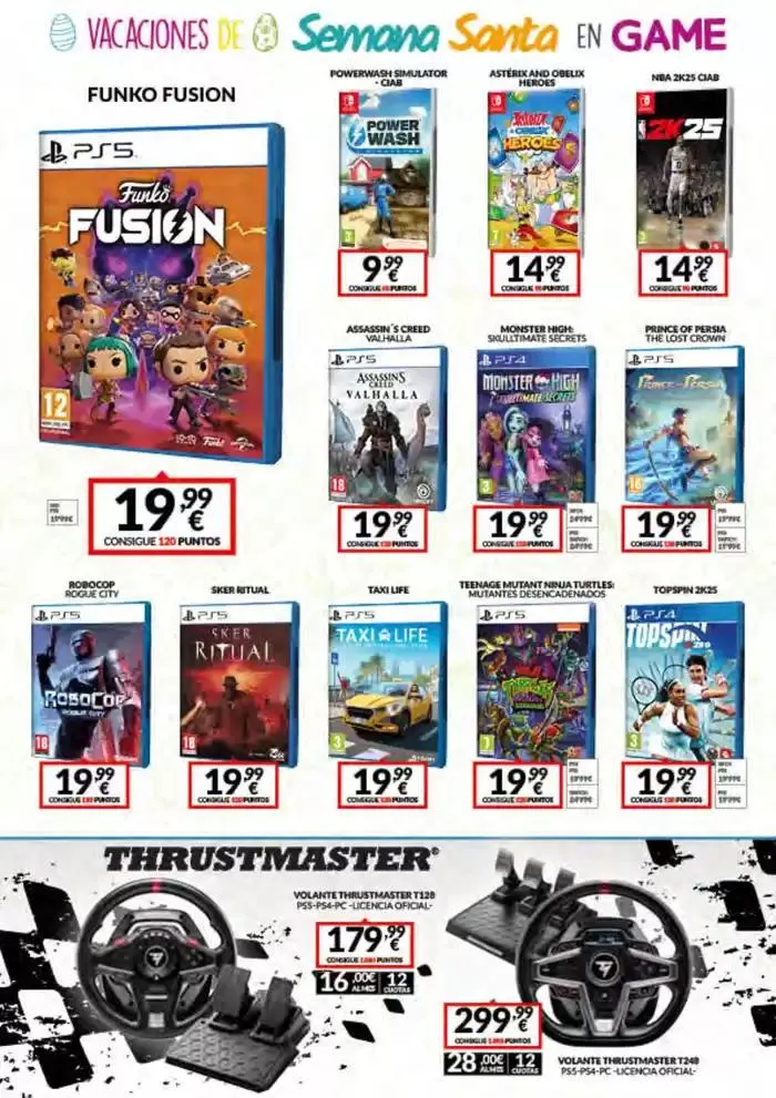 Catálogo de Especial vacaciones de Semana Santa en game 10 de abril al 21 de abril 2025 - Página 2