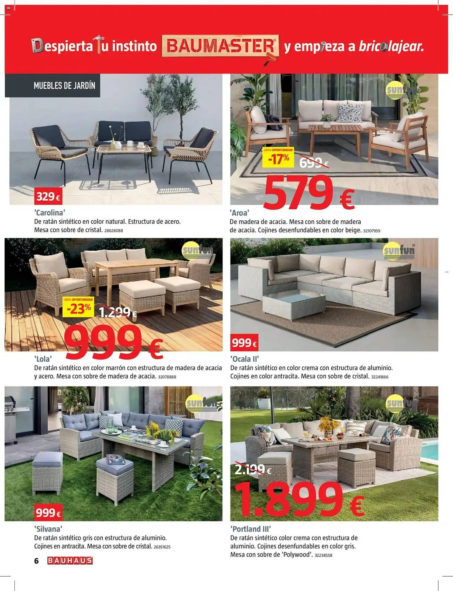 Catálogo de Folleto Bauhaus 29 de mayo al 25 de junio 2025 - Página 6