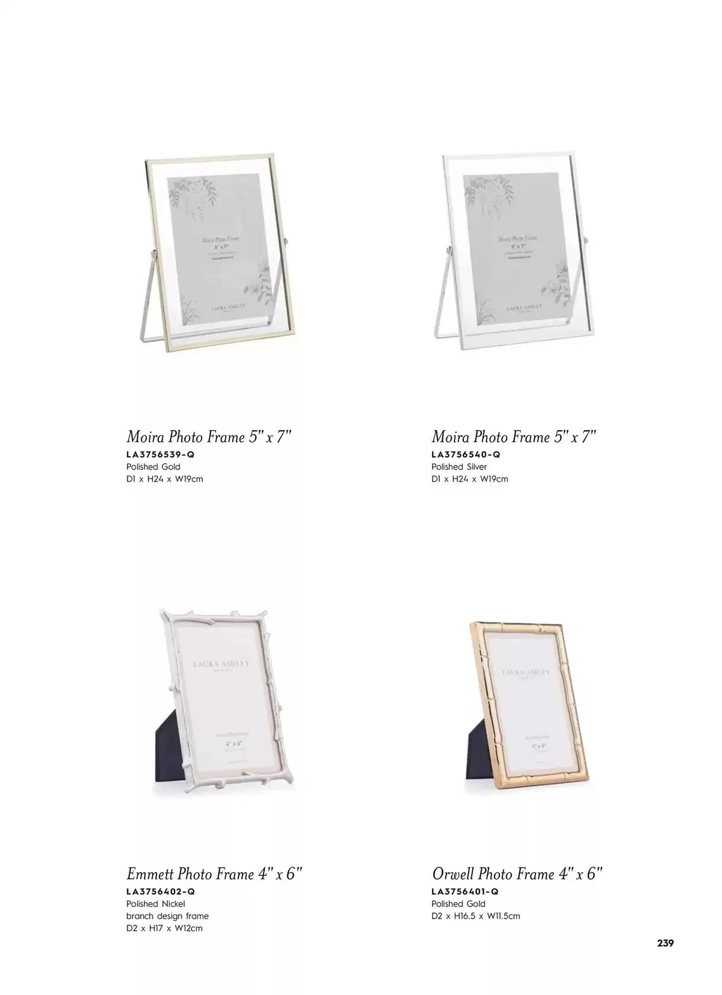 Catálogo de Folleto Laura Ashley 12 de marzo al 31 de agosto 2025 - Página 241