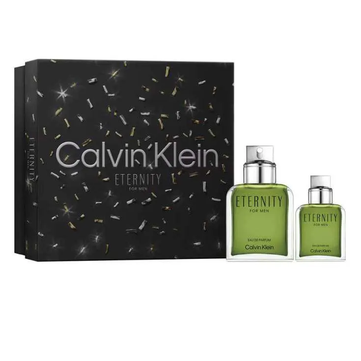 calvin klein eternity men parfum 100ml cofre 2 piezas