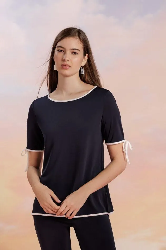 Blusón de punto circular