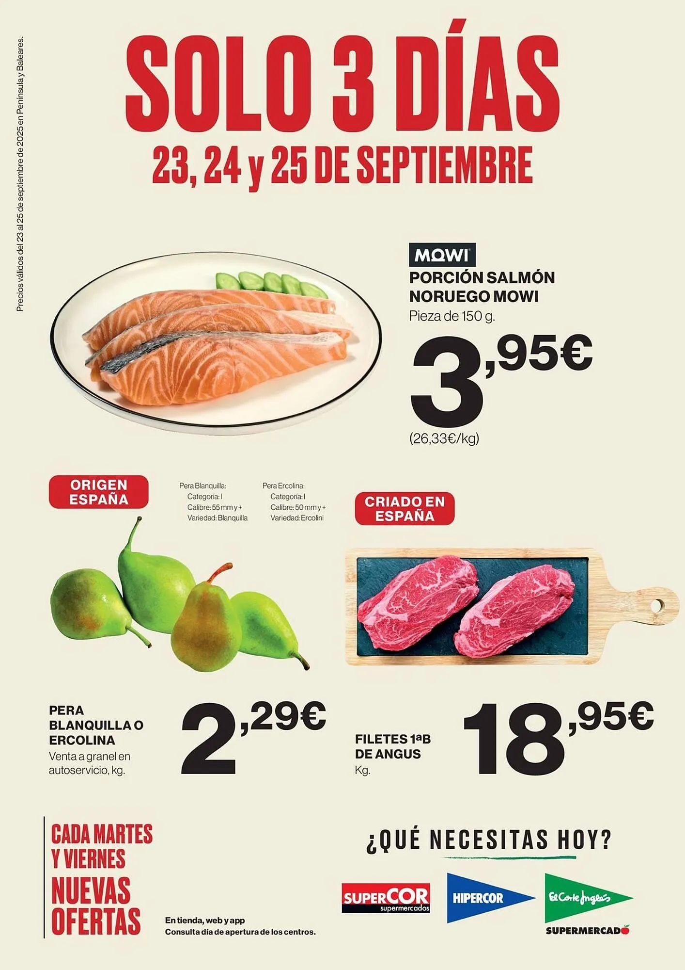Catálogo de Catálogo Hipercor 23 de septiembre al 25 de septiembre 2025 - Página 1