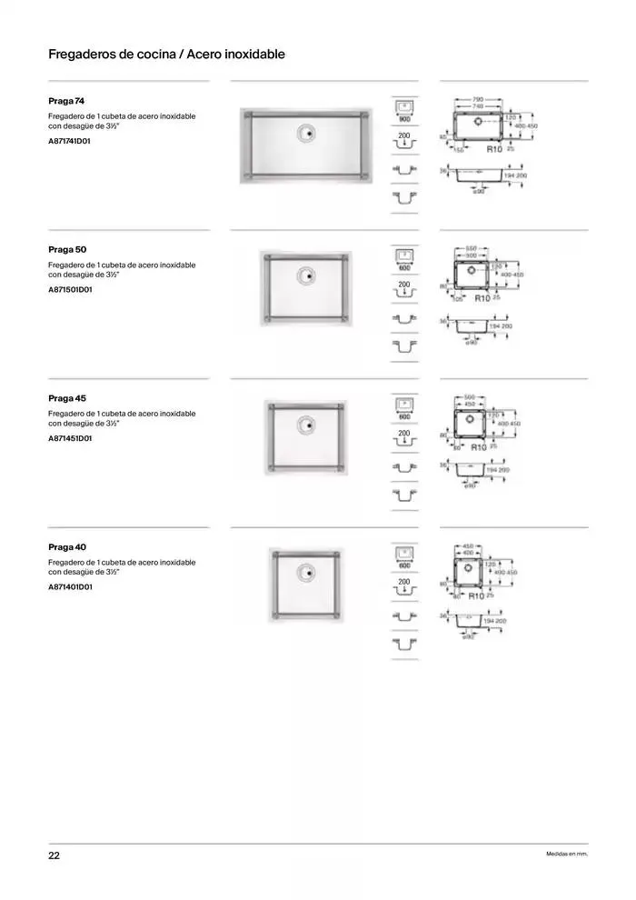 Catálogo de Fregaderos y grifería para cocina 9 de enero al 31 de diciembre 2025 - Página 24