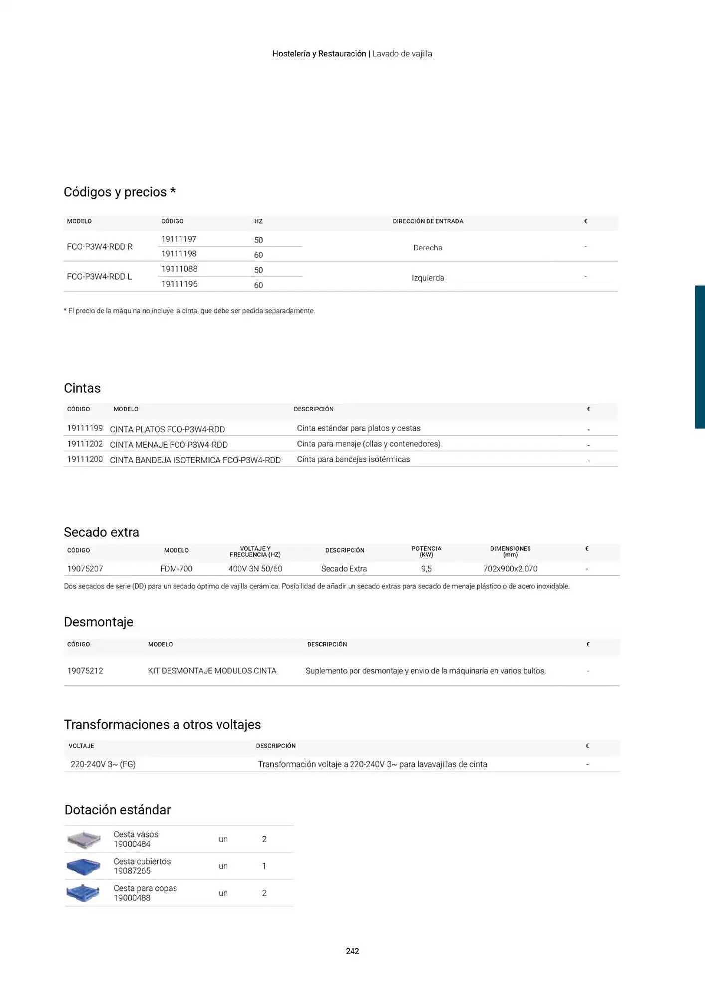 Catálogo de Folleto Fagor 3 de marzo al 1 de enero 2026 - Página 243