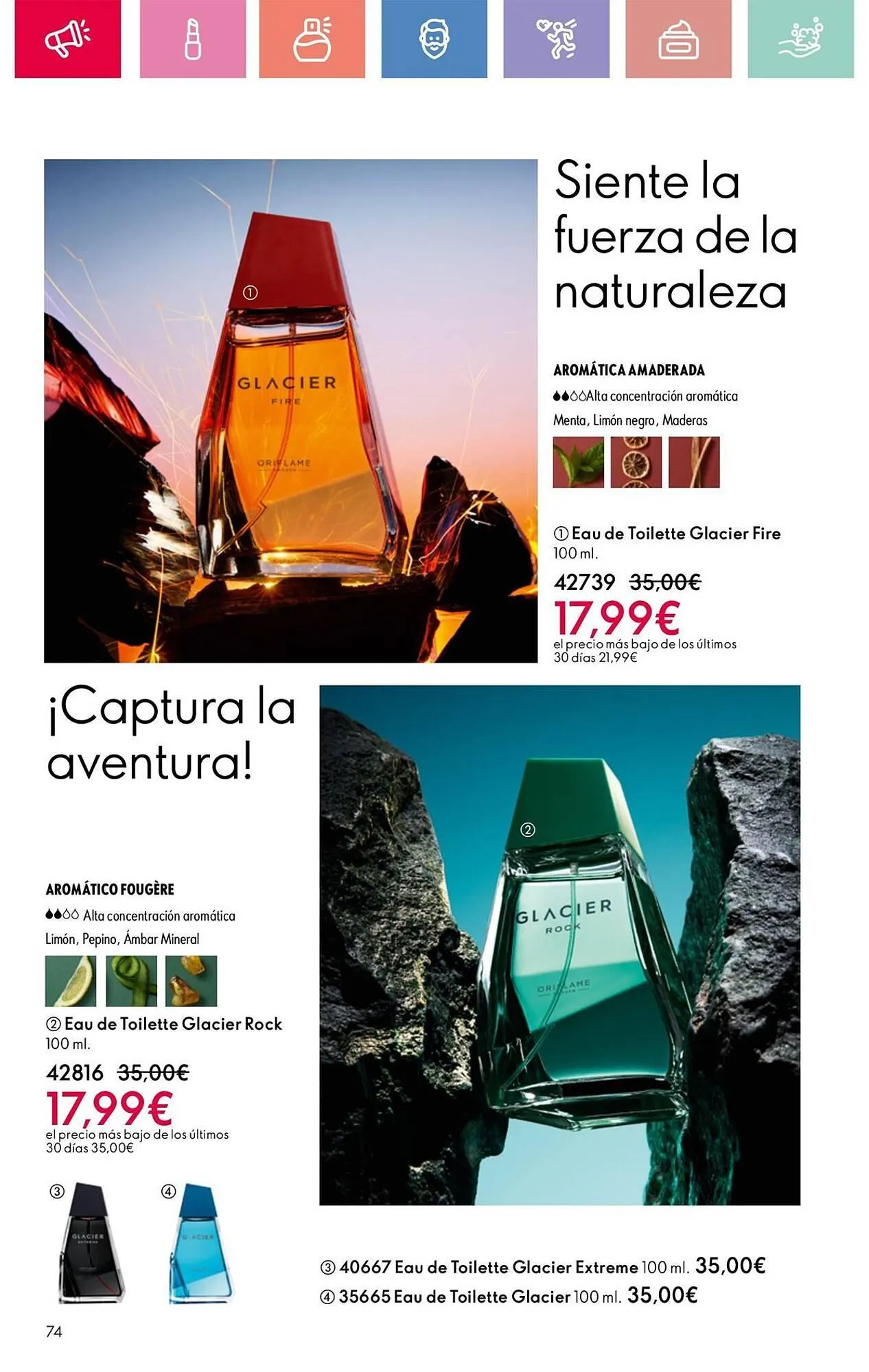 Catálogo de Folleto Oriflame 2 de junio al 21 de junio 2025 - Página 74