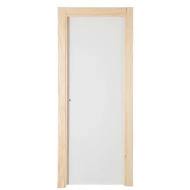 Puerta prepintada lisa derecha 203 x 82,5 cm
