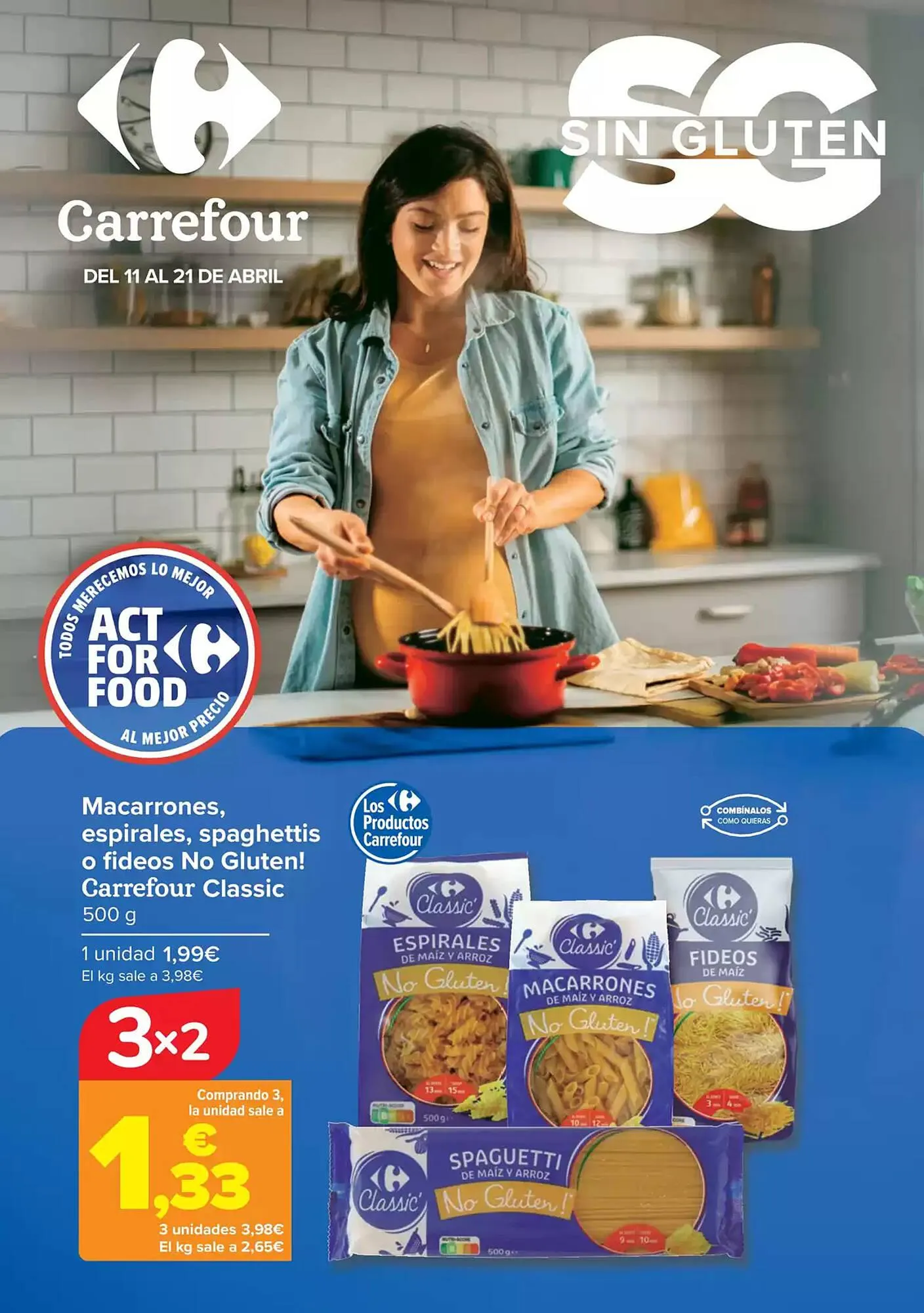 Catálogo de Folleto Carrefour 11 de abril al 21 de abril 2025 - Página 1