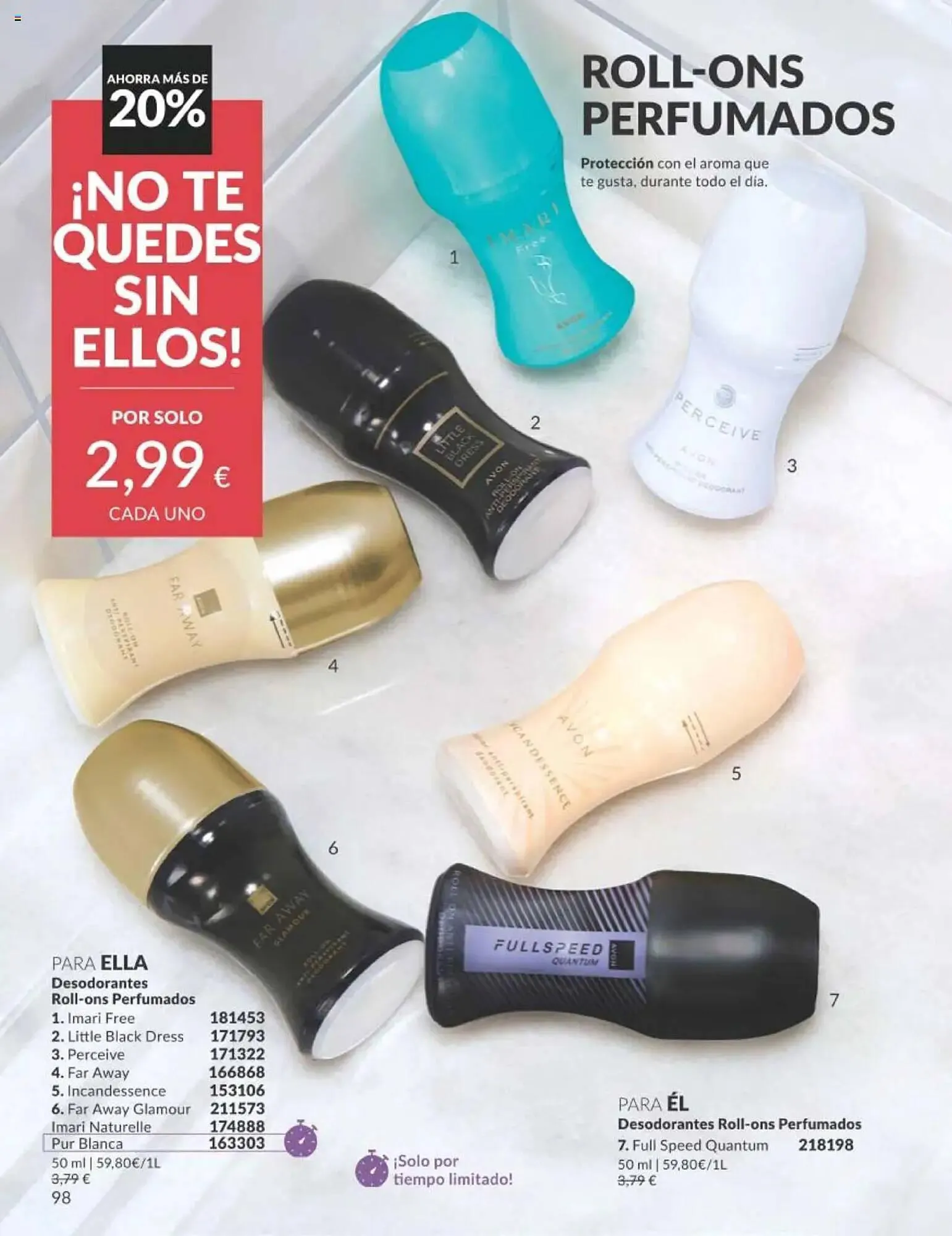 Catálogo de Folleto AVON 1 de julio al 31 de julio 2025 - Página 98