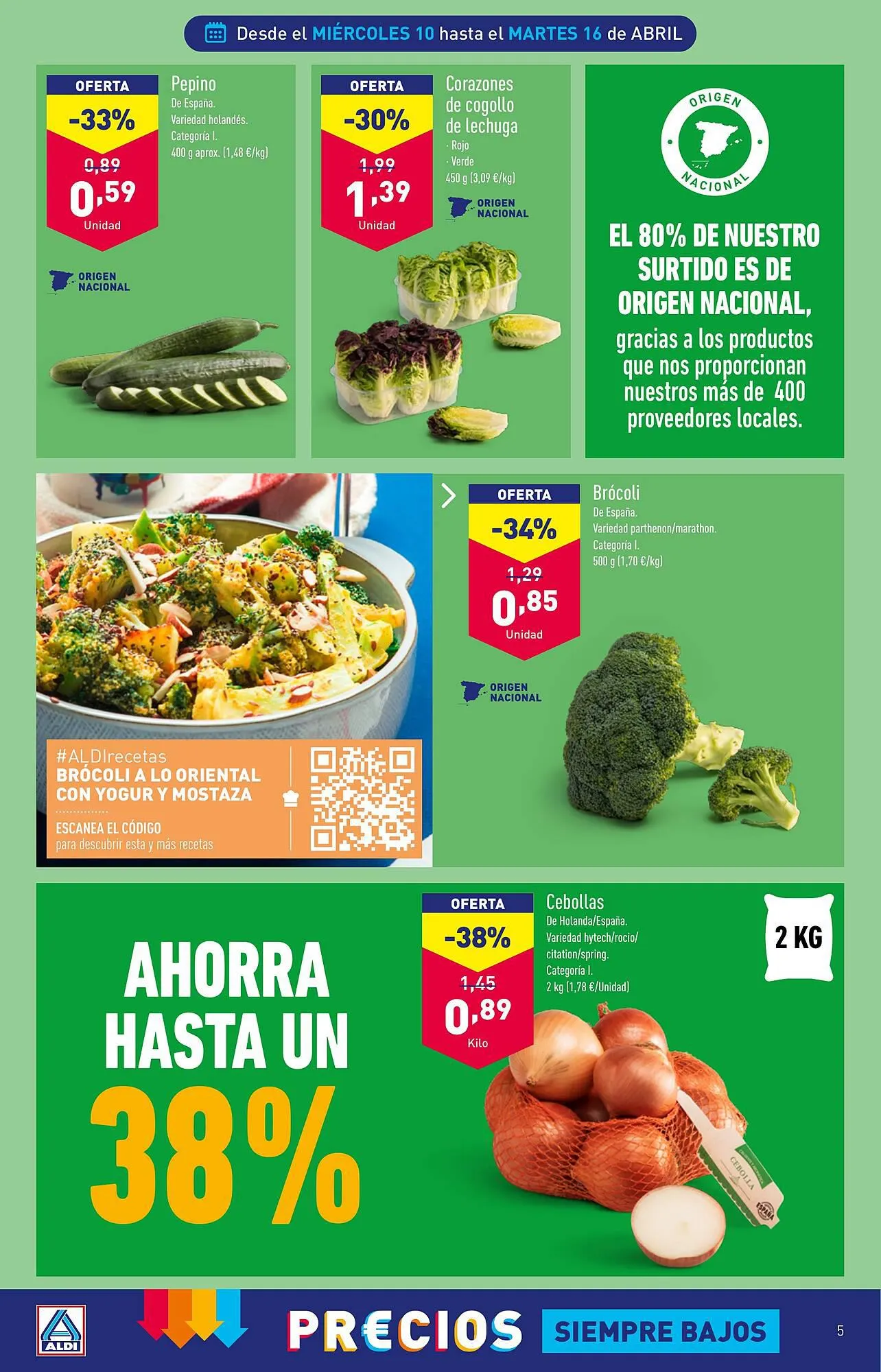 Catálogo de Folleto ALDI 10 de abril al 16 de abril 2024 - Página 5