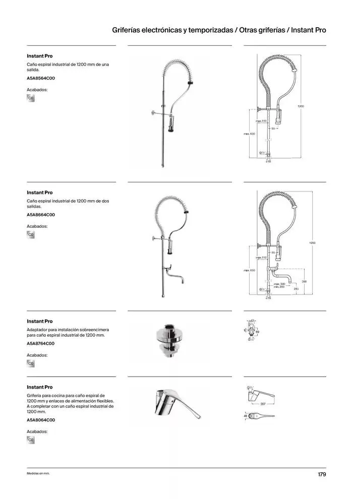 Catálogo de Grifería 9 de enero al 31 de diciembre 2025 - Página 181