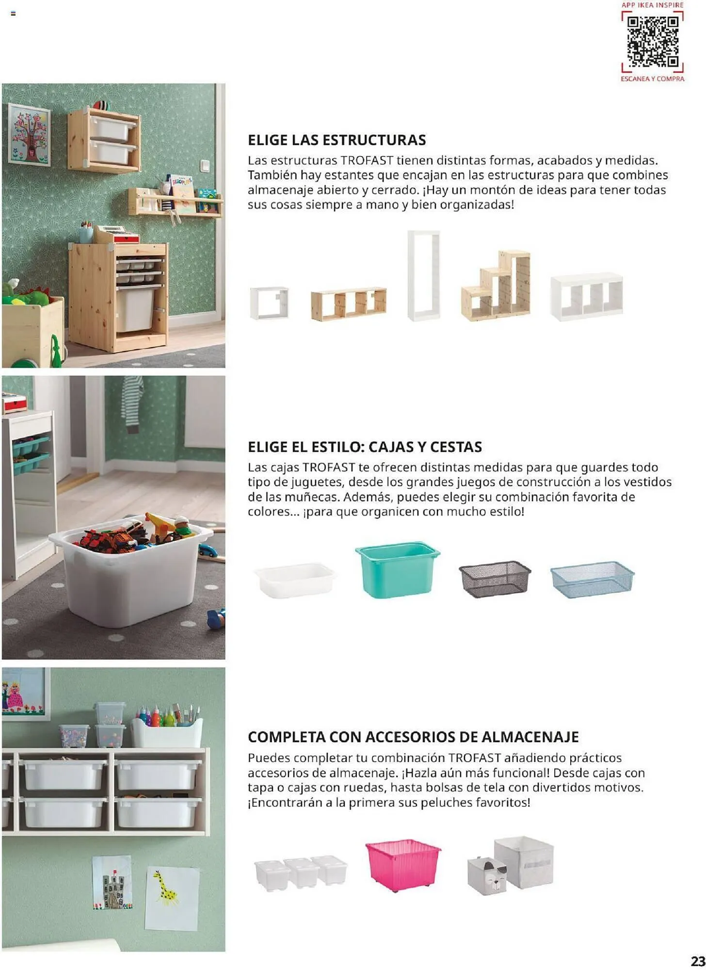 Catálogo de Folleto Almacenaje Infantil IKEA 18 de septiembre al 31 de enero 2025 - Página 23
