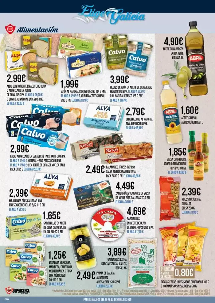 Catálogo de Precios validos del 10 al 23 de abril 10 de abril al 23 de abril 2025 - Página 4